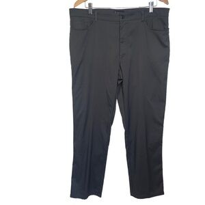 PGA Tour Men's Gray Flat Front Golf Pants 36 x 32